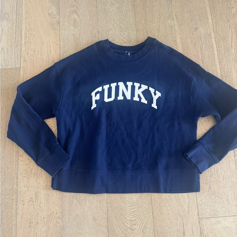 Zadig & Voltaire Champ Funky Sweatshirt Navy Blue Small
